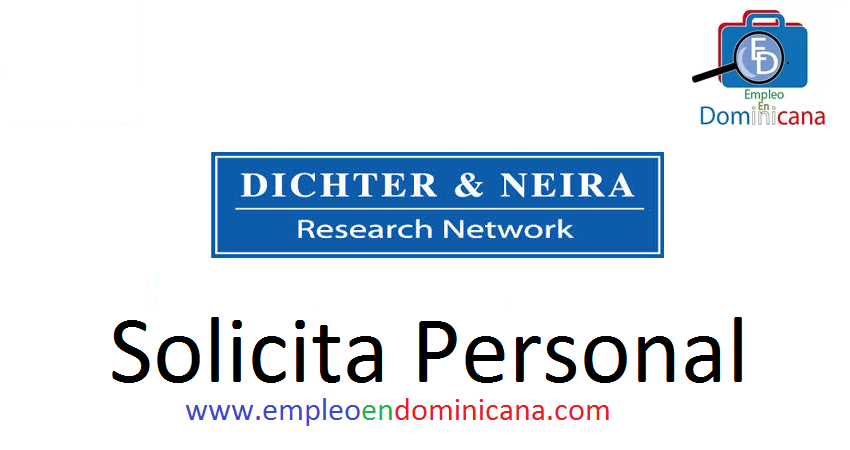 vacantes de empleos disponibles en DICHTER & NEIRA aplica ahora a la vacante de empleo en República Dominicana