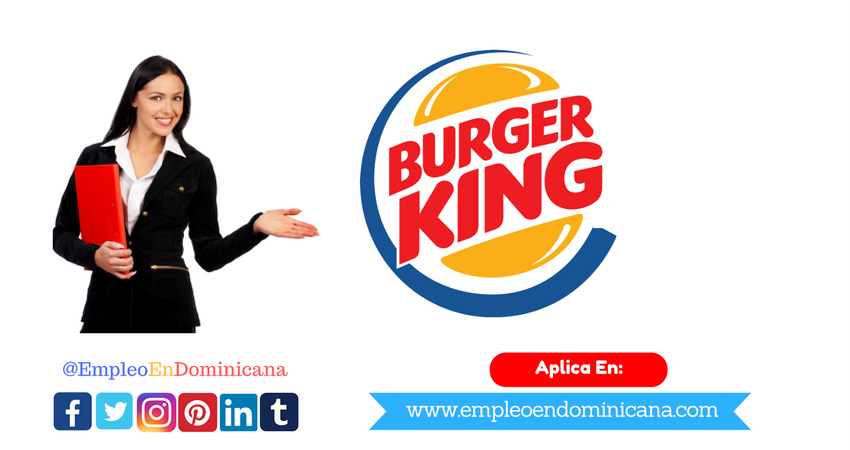 vacante de trabajo en burger king rd